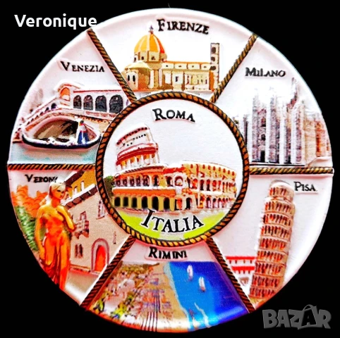 Магнити за хладилник от Италия , снимка 4 - Други ценни предмети - 18965196