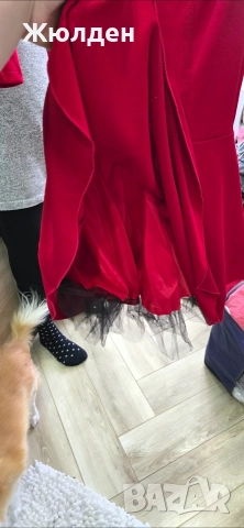 Червена рокля , снимка 5 - Рокли - 52724820