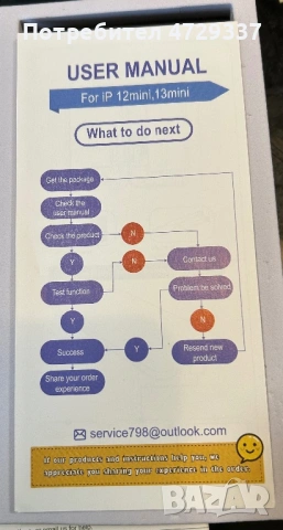 НОВ LCD дисплей за iPhone 13 mini + Инструкции за монтаж, снимка 4 - Друга електроника - 53683411