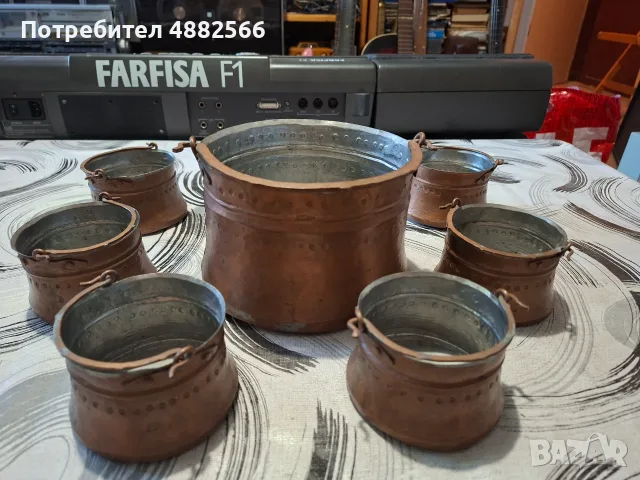 Комплект стари менчета, снимка 7 - Антикварни и старинни предмети - 55849247