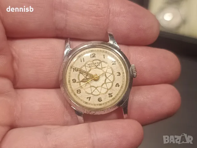 часовник Москва, снимка 9 - Антикварни и старинни предмети - 56045416
