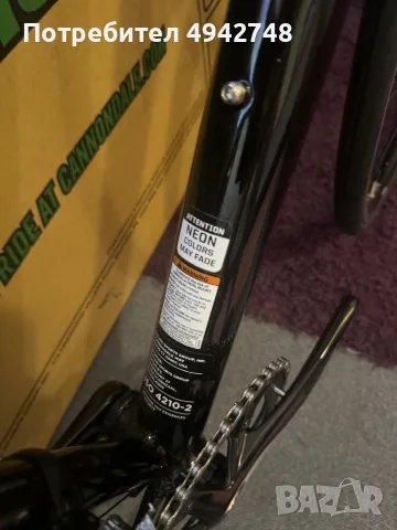 Продавам чисто нов, неупотребяван Cannondale size M (№54), снимка 7 - Велосипеди - 55994637