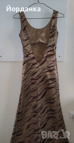 Официална рокля с френска дантела, снимка 5 - Рокли - 41224366