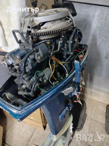 YAMAHA 40кс 2Т дълъг бутуш , снимка 6 - Воден транспорт - 53014982