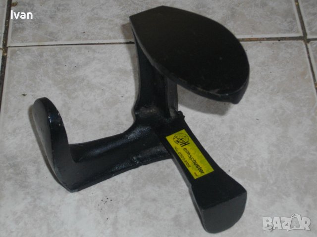 Нова Немска Обущарска Наковалня-Тристранна-170мм-2,0 кг-Професионална-Heimschuster