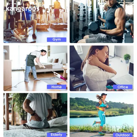 Мини масажен пистолет AresPro P08, снимка 4 - Масажори - 47686009