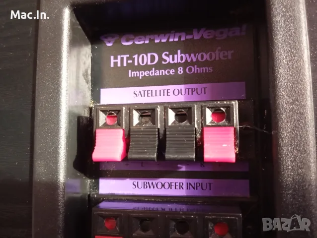 Cerwin Vega! HT-10D Subwoofer., снимка 9 - Тонколони - 55804779