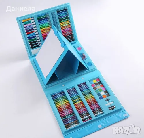 Детски комплект за рисуване от 208 части 