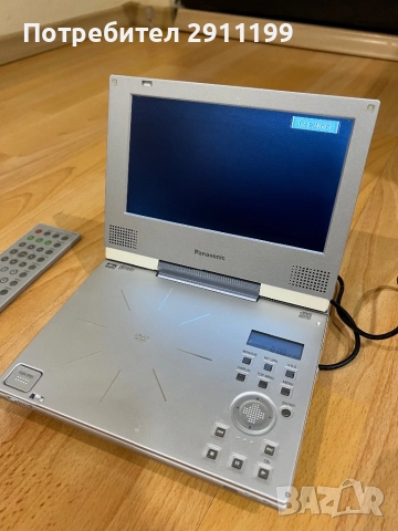 Преносим DVD / CD плеър Panasonic, снимка 2 - Други - 52815127