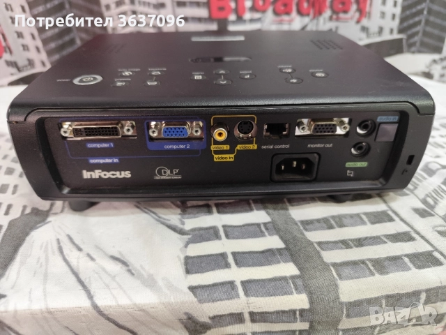 Мултимедиен проектор InFocus , снимка 5 - Друга електроника - 51639610