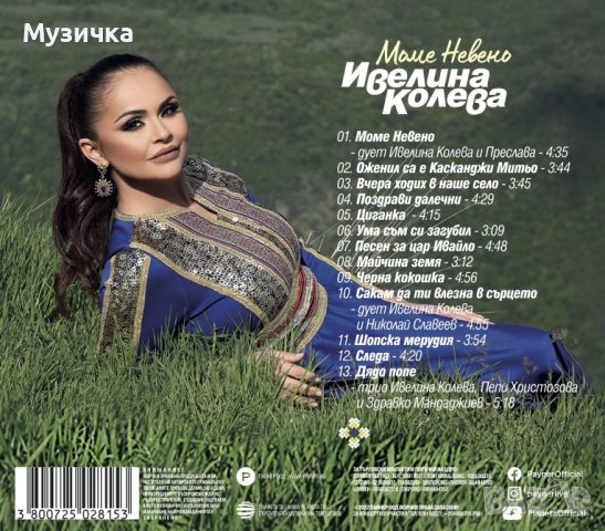 Ивелина Колева-, снимка 2 - CD дискове - 39242207