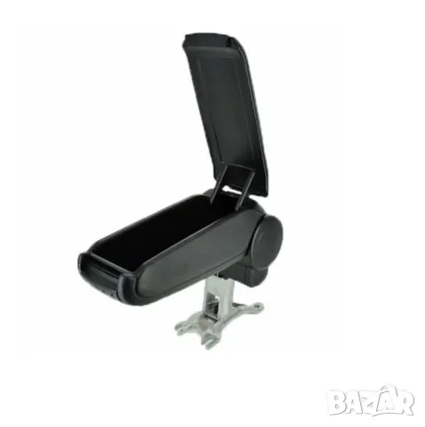 Подлакътник черна кожа подходящ за Audi A4 B6, Audi A4 B7 (2002-2007), снимка 3 - Аксесоари и консумативи - 47447367