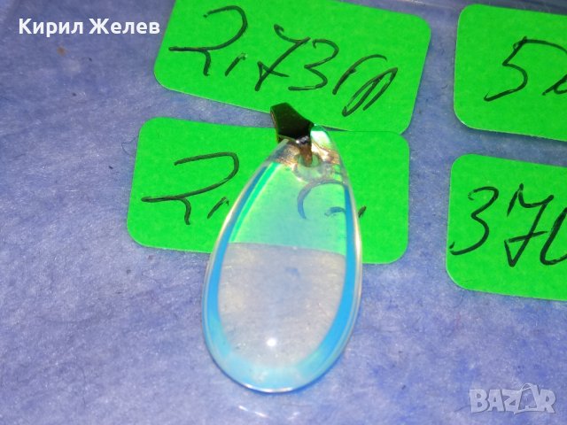 КРИСТАЛЕН ВИНТИДЖ АРТ НЕЖЕН МЕДАЛЬОН 37030, снимка 6 - Колиета, медальони, синджири - 39945280