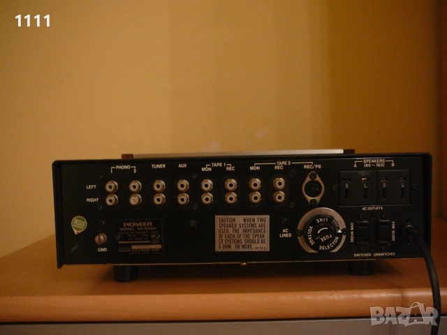 PIONEER SA-500A, снимка 7 - Ресийвъри, усилватели, смесителни пултове - 42093589