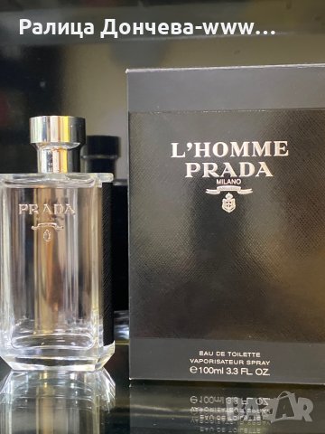 ПАРФЮМ ПРОДУКТ-PRADA-L'HOMME, снимка 1 - Мъжки парфюми - 42024128