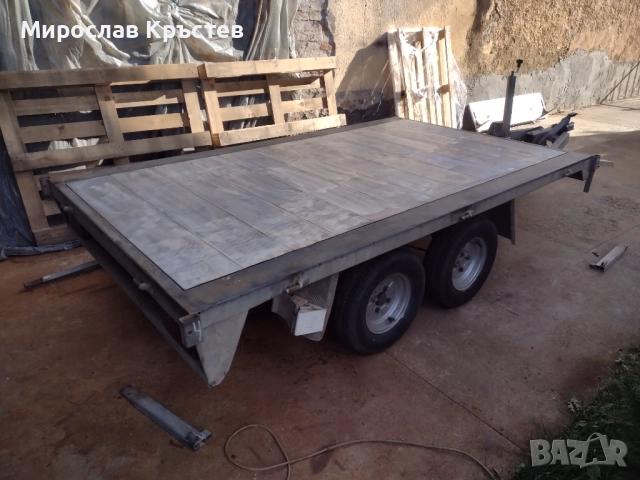 "Schmid PAT 250 UEL" Масивно двуосно ремарке 1300кг, снимка 13 - Ремаркета - 52094859