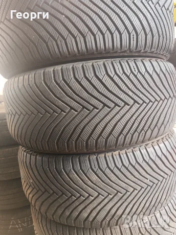 4бр.зимни гуми 235/55/17 Michelin, снимка 7 - Гуми и джанти - 56142537