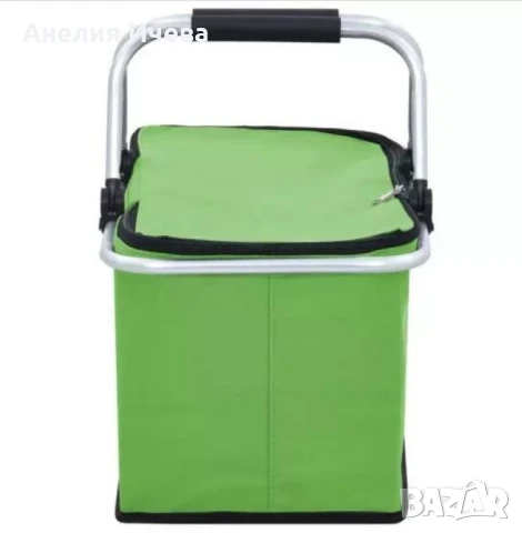 Сгъваема хладилна чанта, кошница за плаж и къмпинг с дръжки , снимка 7 - Други - 50711758