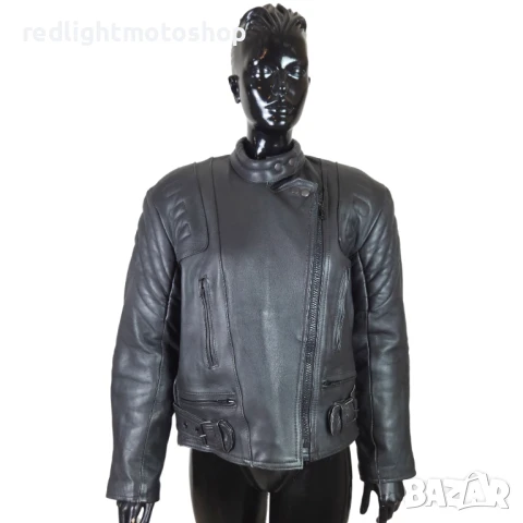 📌 5241 Дамско кожено мото яке | Размер 44 | 150 лв.