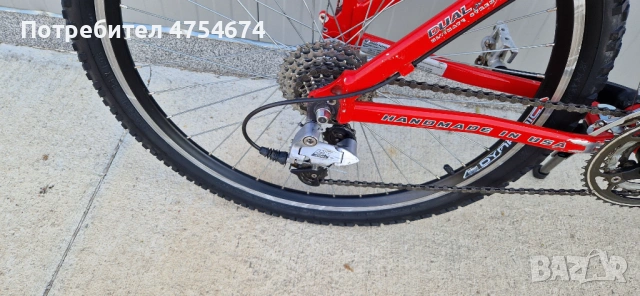 Алуминиев велосипед Canondale колело 26", снимка 2 - Велосипеди - 53785125