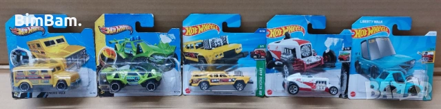 Колички Hot Wheels / Хот Уилс - 37 модела / 008, снимка 2 - Коли, камиони, мотори, писти - 51571782