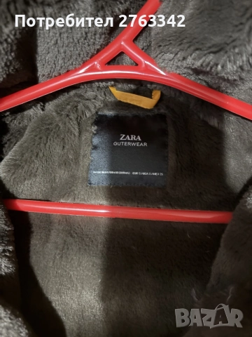 зимно яке  zara, снимка 3 - Якета - 56200935