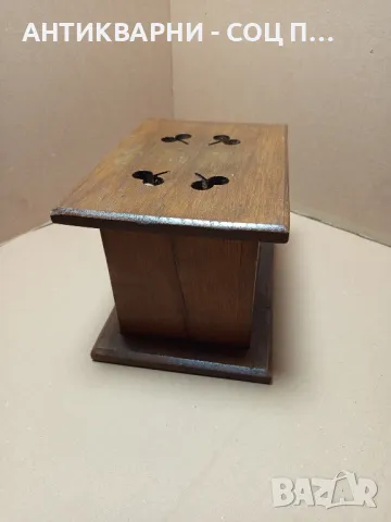 Стара Холандска Дървена Кутия., снимка 6 - Антикварни и старинни предмети - 49238763