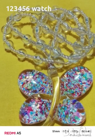 Красиво колие от кварцз, снимка 3 - Колиета, медальони, синджири - 53668769