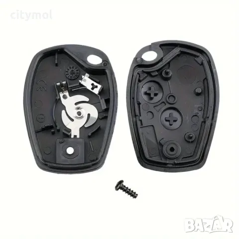 Кутийка за ключ Renault 3 бутона + микро ключета за Renault / Dacia: Clio, Kangoo, Master, Modus, Tr, снимка 2 - Аксесоари и консумативи - 50268149