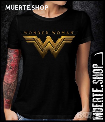 Дамска тениска с щампа WONDER WOMAN