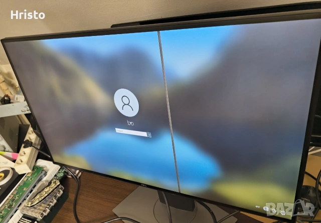 Монитор Dell U2518D - С дефект