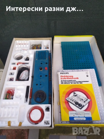 За колекционери - конструктор по електроника Philips EE 2003, снимка 2 - Друга електроника - 53726156