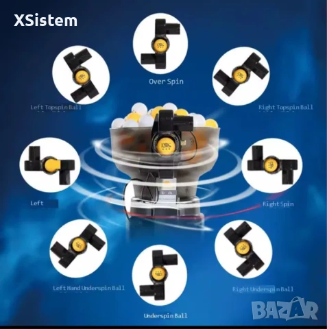 Тренажор за тени на маса пинг понг, снимка 3 - Други спортове - 53239083