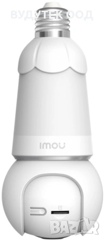 Imou Bulb Cam 5MP – Камера + Крушка 2-в-1, Full Color Night Vision , снимка 4 - IP камери - 53292539