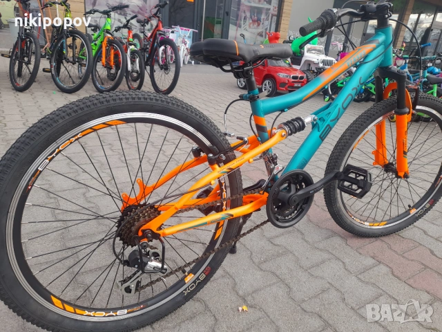 BYOX Велосипед 24" VERSUS тюркуаз, снимка 5 - Велосипеди - 53848929