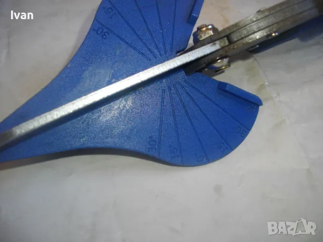 Немска НОЖИЦА за променливо рязане под ъгъл 0-45 градуса пластмасови тръби ПВЦ профил ОТЛИЧНА 250мм , снимка 3 - Други инструменти - 47459518