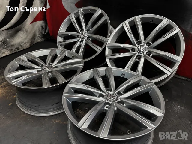 Оригинални алуминиеви джанти за Фолксваген (Volkswagen), 18 цола, 5х112, снимка 2 - Гуми и джанти - 55805775