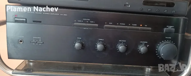 Усилвател Yamaha AX-390, снимка 3 - Ресийвъри, усилватели, смесителни пултове - 55705284