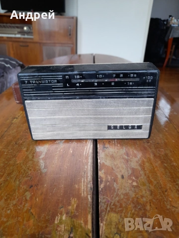 Старо радио,радиоприемник Selga #3, снимка 2 - Други ценни предмети - 53286710