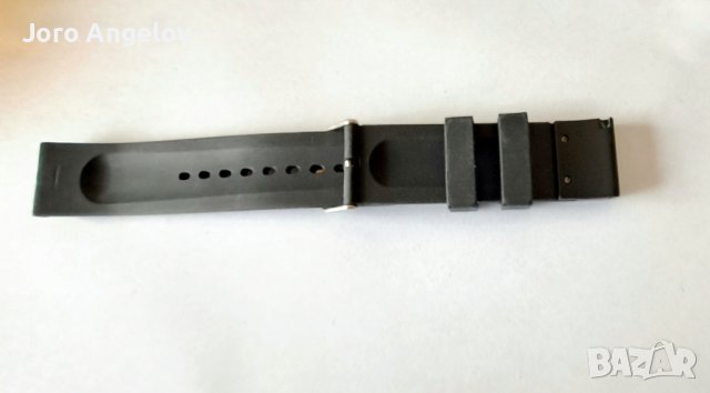 гумена каишка за мъжки часовник, снимка 3 - Мъжки - 42448121