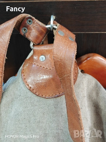 Стара брезентова раница , снимка 12 - Раници - 53526165