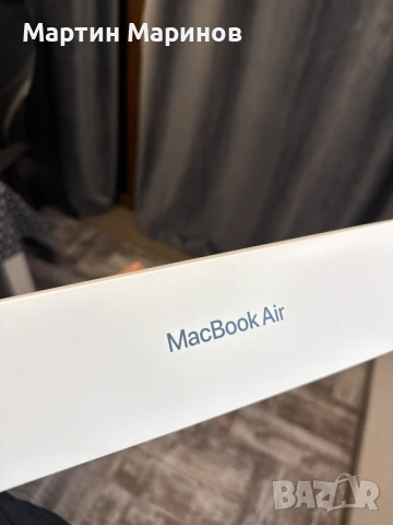 ЧИСТО НОВ Macbook Air M4 15 inch MIDNIGHT , снимка 2 - Лаптопи за работа - 53656863