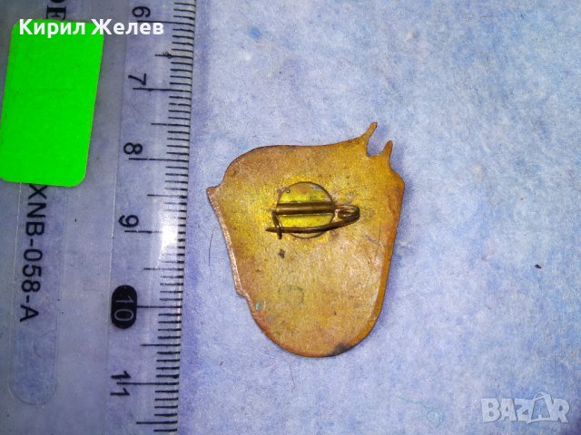 СССР МЛАДЕЖКА БРИГАДА КОЛЕКЦИОНЕРСКА СОЦ НРБ ЕМАЙЛИРАНА МЕДНА ЗНАЧКА 35394, снимка 7 - Колекции - 39810139