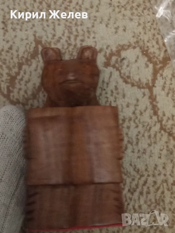 Дърворезба мечка фигура 51717, снимка 8 - Антикварни и старинни предмети - 52070211