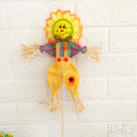 2751 Слънце на пръчка Великденска украса, 51см, снимка 2 - Декорация за дома - 36181475