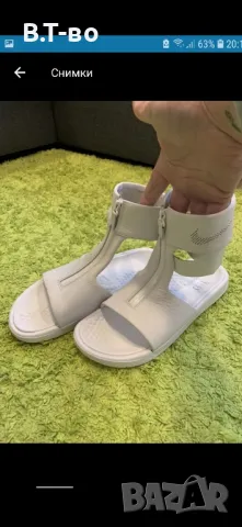 Nike бели сандали