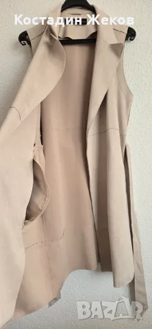 Нов. Дамски елек от изкуствен велур на Zara , снимка 7 - Елеци - 55890645