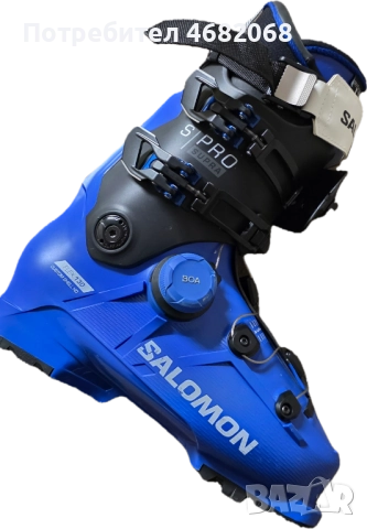 Ски Обувки Salomon S/Pro Supra Boa 130 Race Blue Black White - Мъжки
