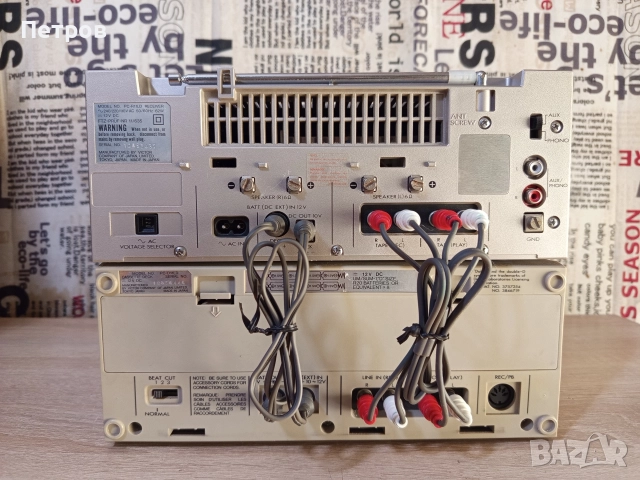 Касетофон"JVC"PC-R11, снимка 5 - Радиокасетофони, транзистори - 52973991