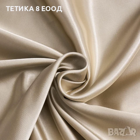 Спален комплект сатен, Златисто бежово-Тъмносив, 1 калъфка 65х65, снимка 8 - Спално бельо - 51169922